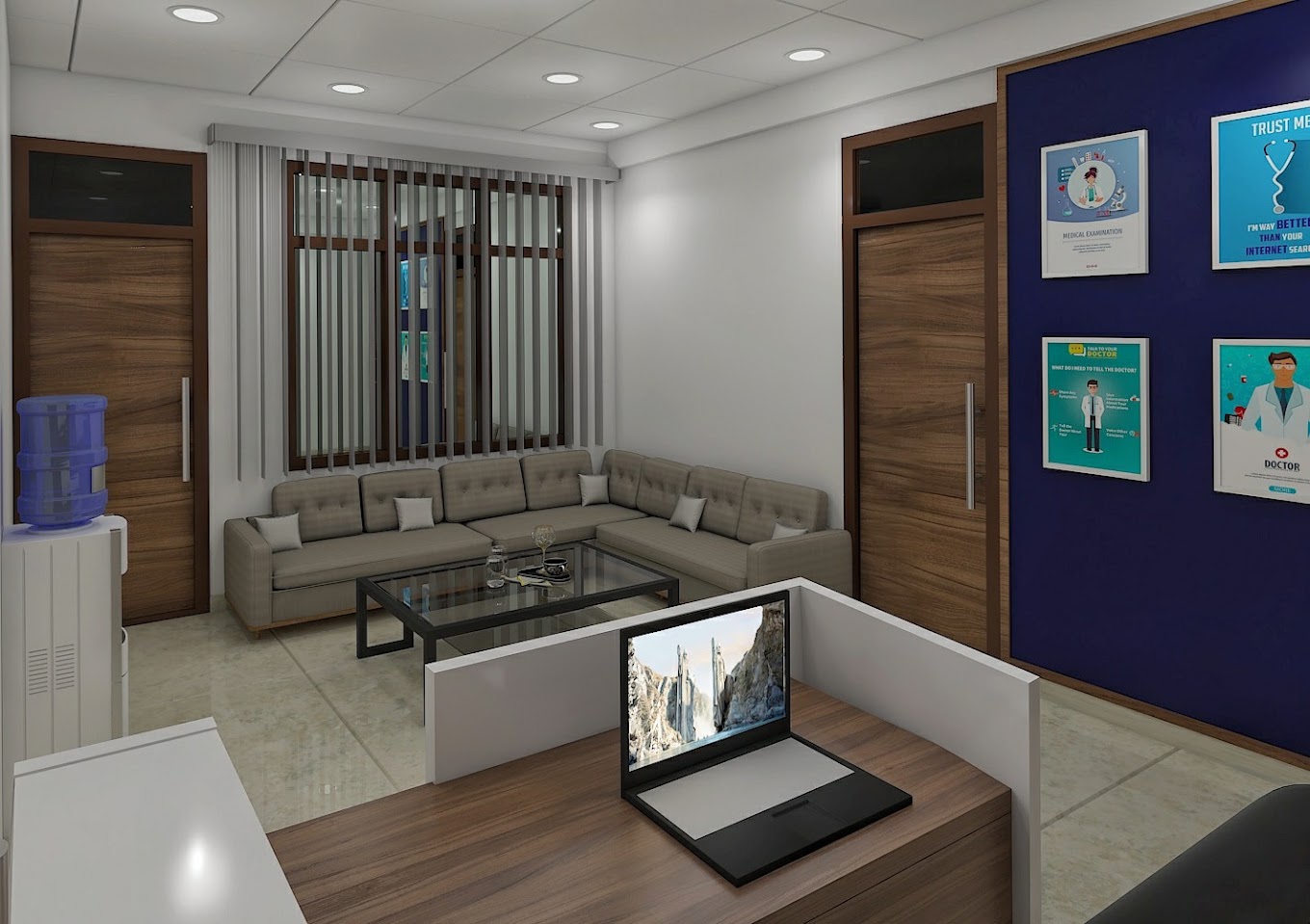 Hospital Waiting Area